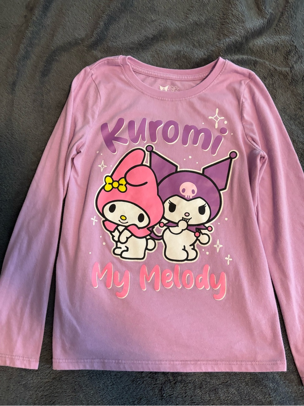 Sanrio Hello Kitty’s Friends Kuromi & My Melody Long Sleeve Shirt